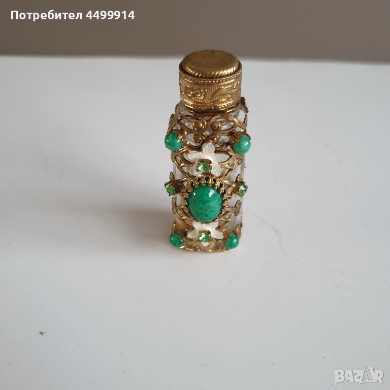 Старо колекционерско шишенце за парфюм, снимка 1