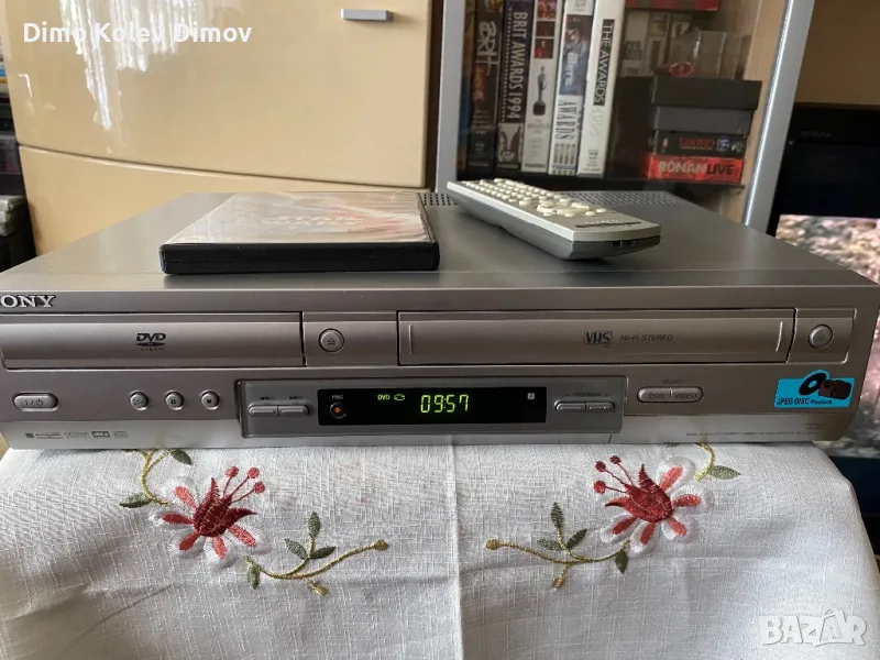 SONY SLV 910 ДВД Видео Комбо СОНИ, снимка 1