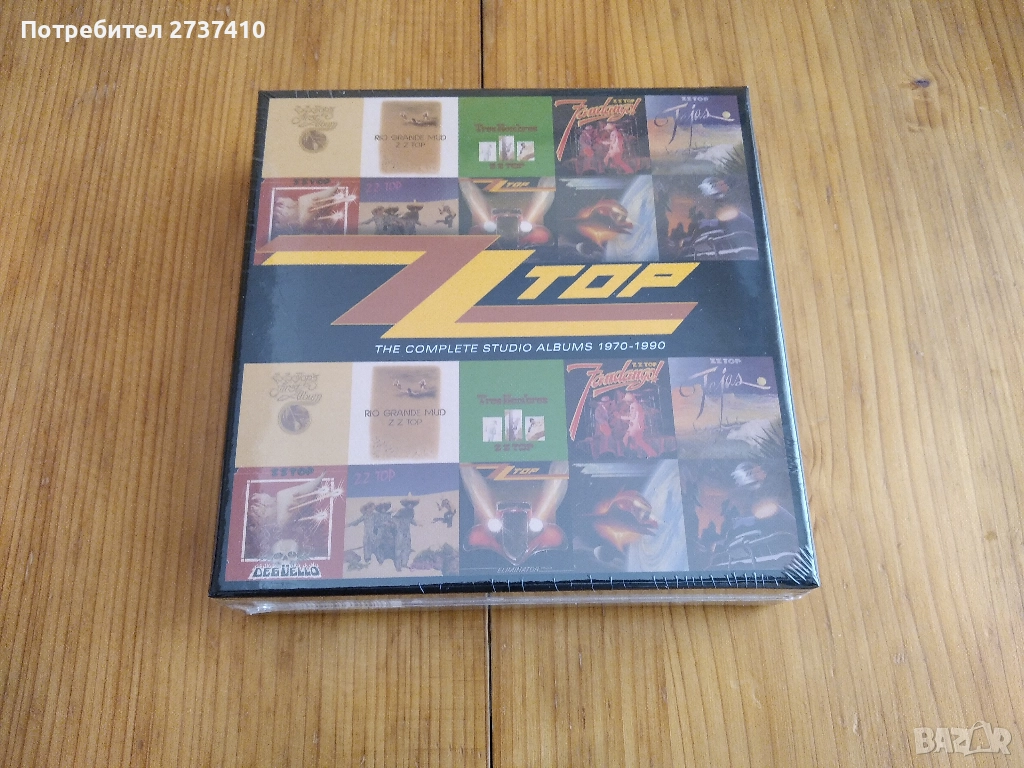ZZ TOP - BOX SET 10cd 75лв, снимка 1