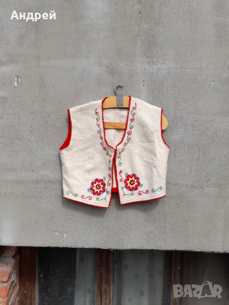 Стар детски етно елек,елече #6, снимка 1