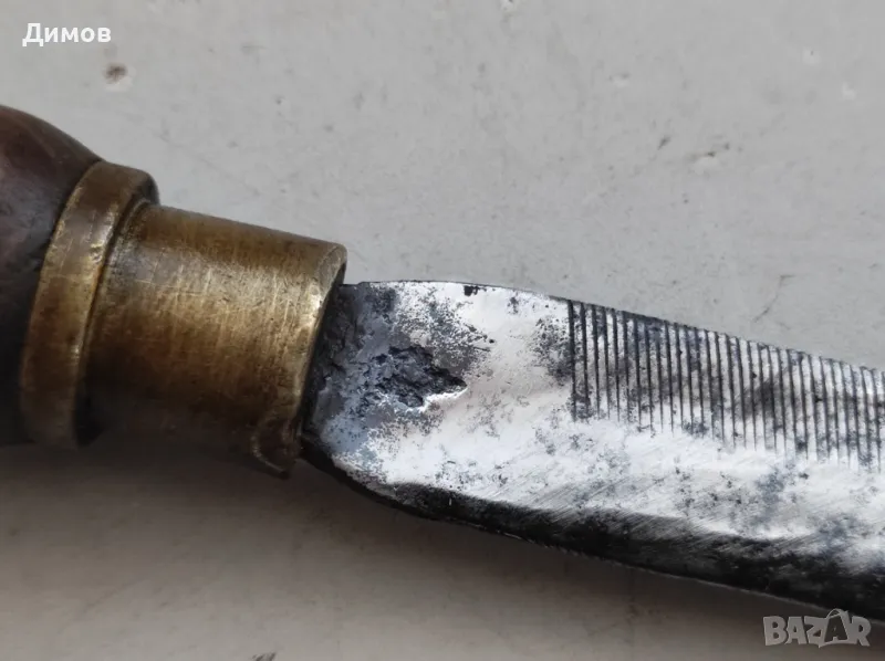 Много стар рибарски нож, снимка 1