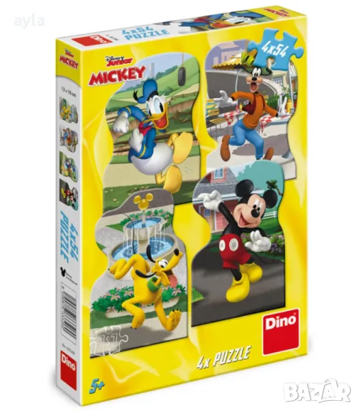 ДЕТСКИ ПЪЗЕЛ MICKEY 4Х54 ЧАСТИ, снимка 1