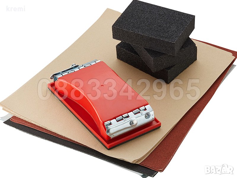 НОВИ! Комплект шкурки за ръчно шлайфане 24 части , снимка 1