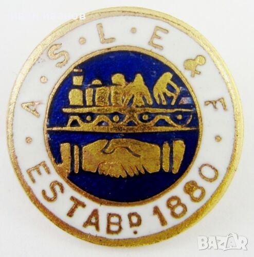 Английска значка-Асоциация на локомотивните инженери-Железничарска, снимка 1