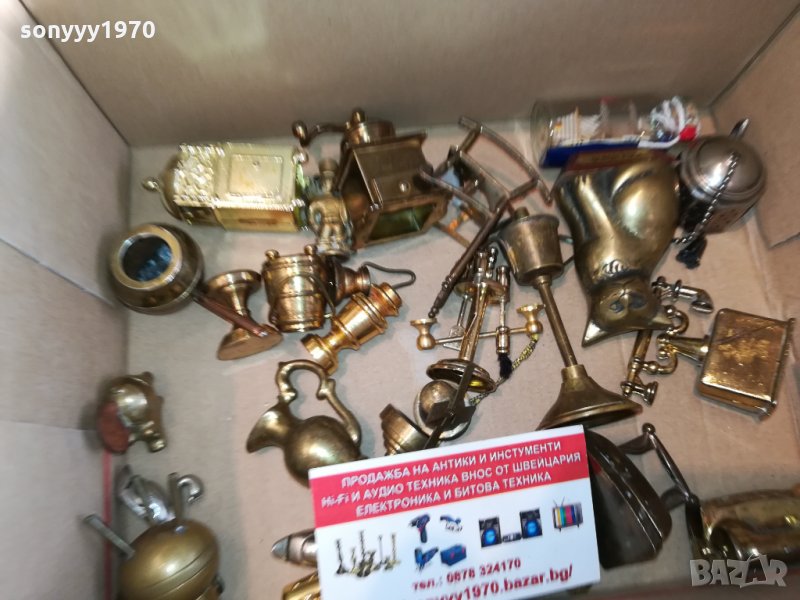 GOLD-златинки-миниатюри-30бр-made in France 🇫🇷 ANTIQUE-фигурки 0212212319, снимка 1