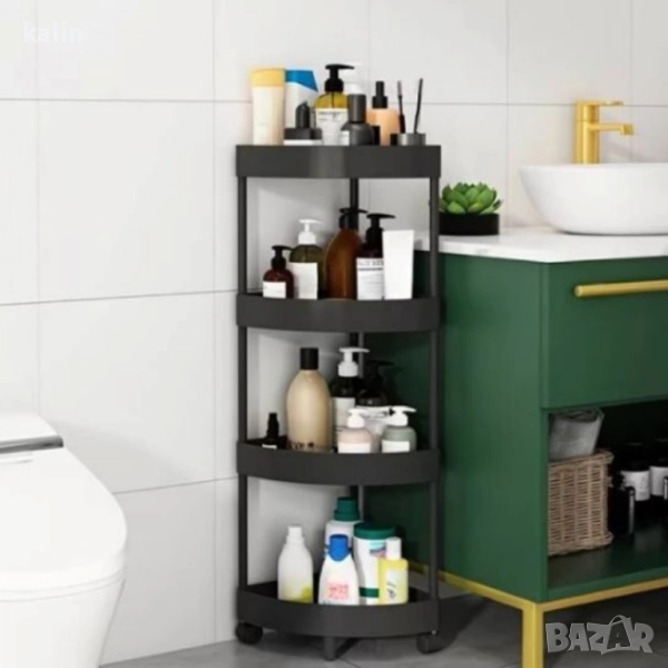 Ъглова въртяща се поставка Corner Storage Rack , снимка 1
