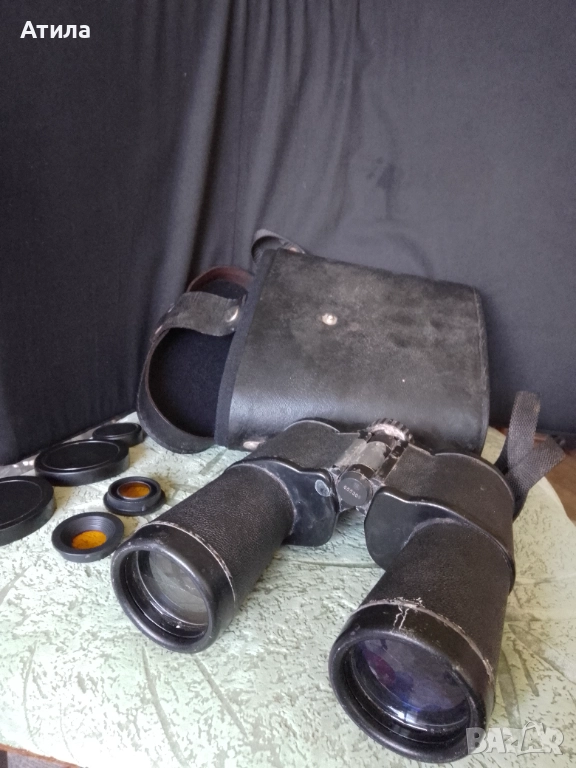 бинокъл 10х50 СССР, снимка 1