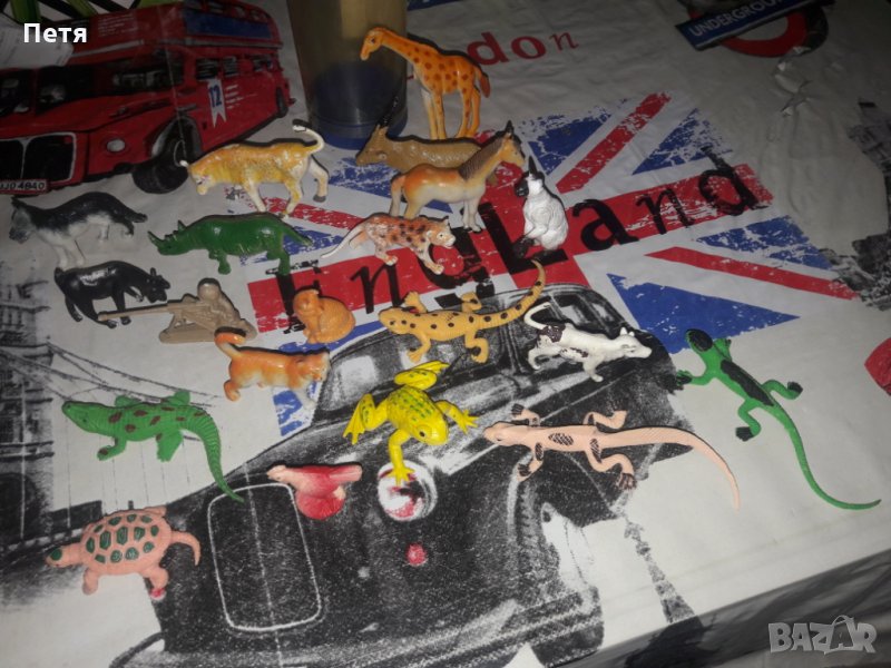 Фигурки - влечуги, диви и домашни животни, снимка 1