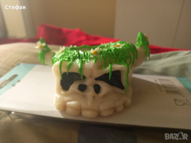 Купичка череп от полимерна глина  30 лв., снимка 1