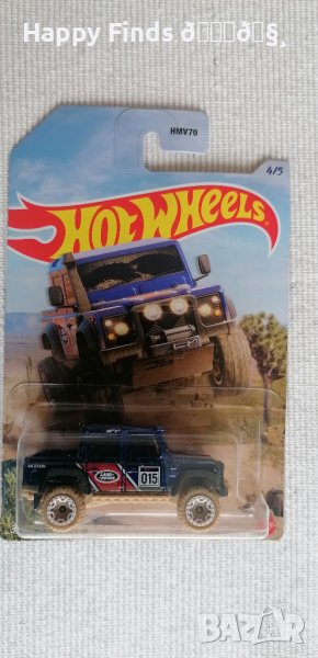 💕🧸Hot Wheels 15 LAND ROVER DEFENDER DOUBLE CAB , снимка 1