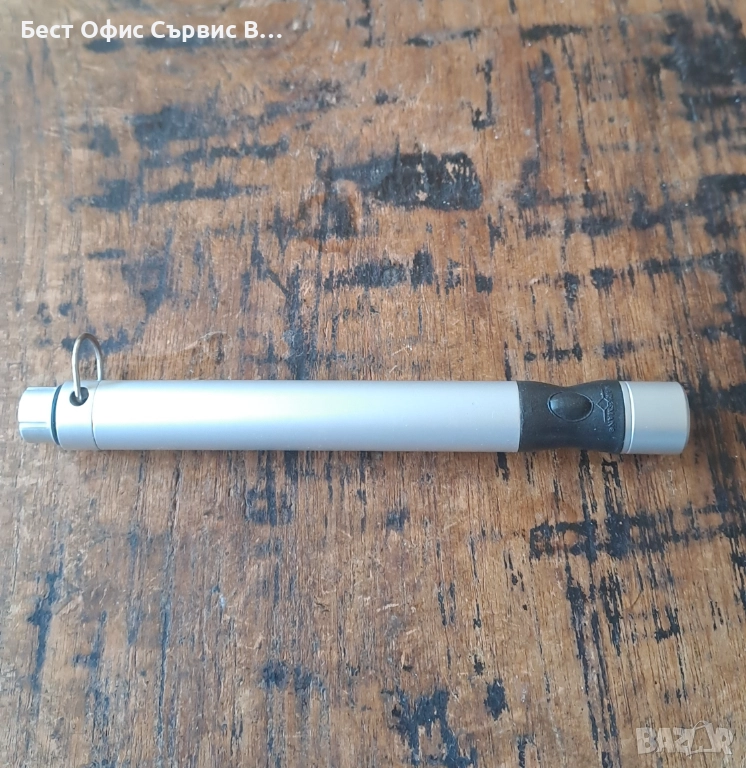 фенерче метално сребърно Марксман Marksman, снимка 1