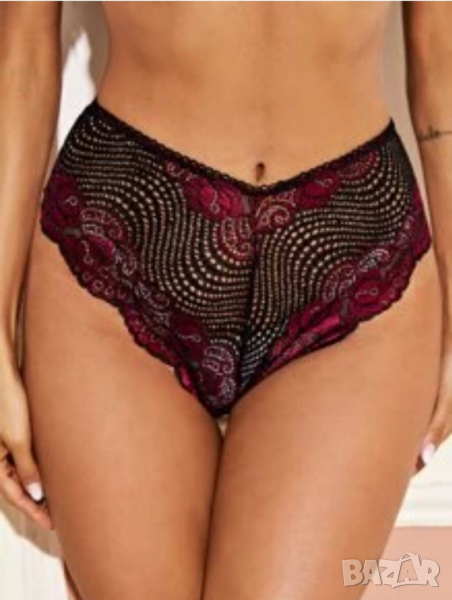 Shein -XXXXL-Дантелени качествени бикини за много едра дама, снимка 1