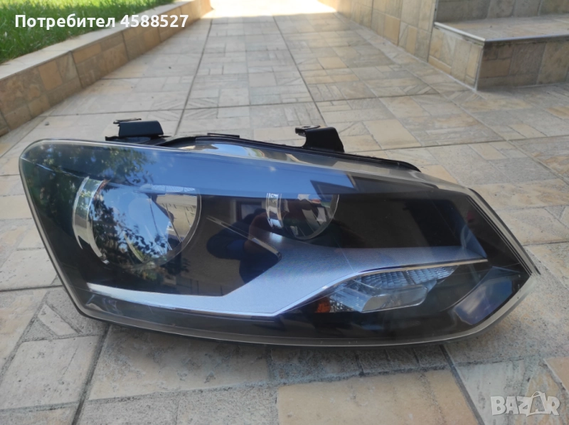 Десен фар за Фолксваген Поло 2009-2017 vw polo 6r1 941 008f, снимка 1