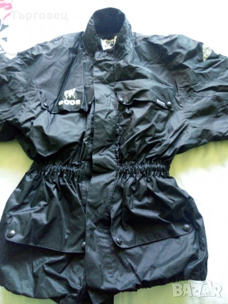 Черна зимна шуба за мотор -"Louis" , снимка 1