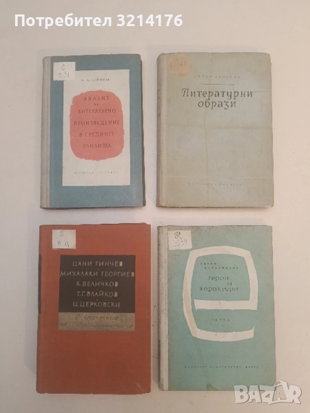 Литературни образи - Петър Динеков (1957), снимка 1