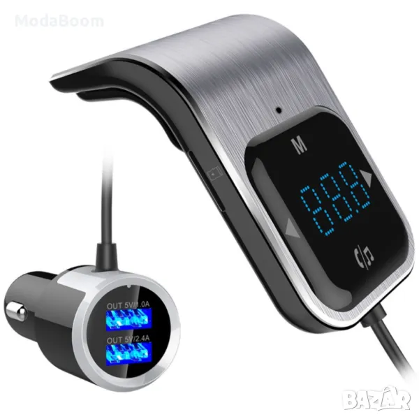 Мултифункционален MP3 плеър за кола с вграден Bluetooth BC39, снимка 1