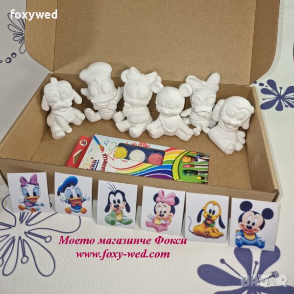 Комплект за оцветяване Мики маус и приятели, снимка 1