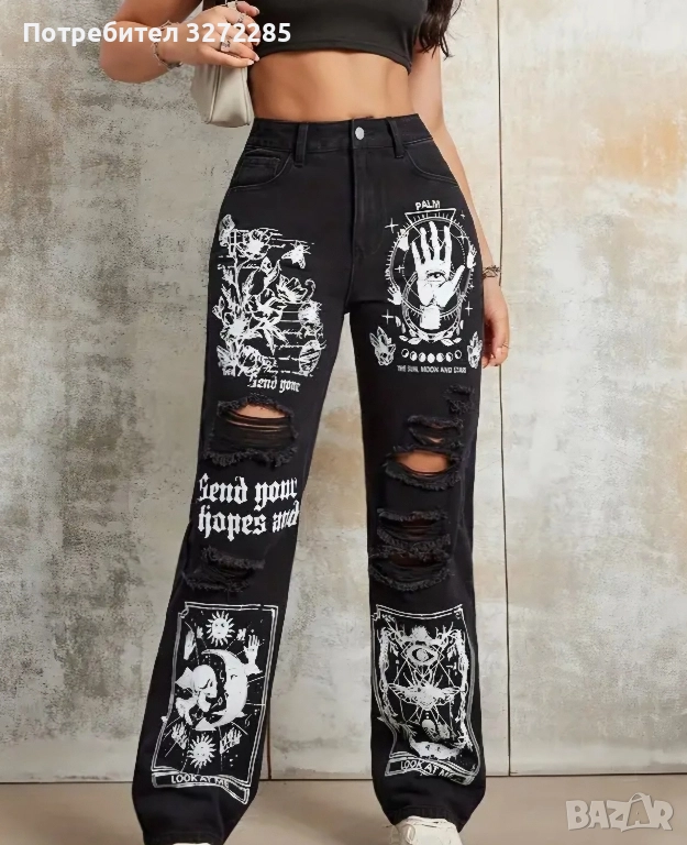 Интересни дънки, снимка 1