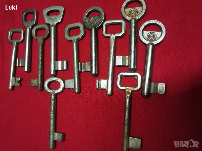 Обикновени ключове 11 броя. , снимка 1