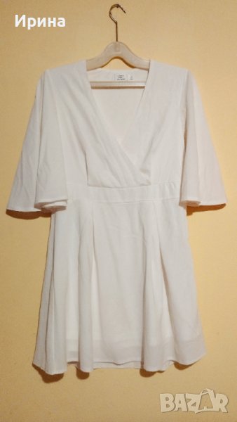 Дамска бяла рокля, снимка 1