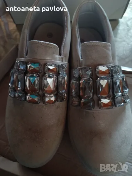 Обувки с камъни, снимка 1