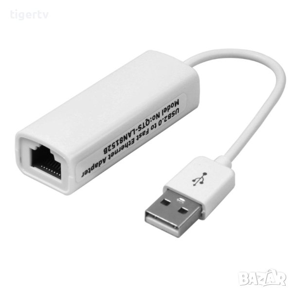 USB-LAN адаптер Realtek RTL8152B, Мрежови Lan адаптер, USB to RJ-45, Кабел, снимка 1