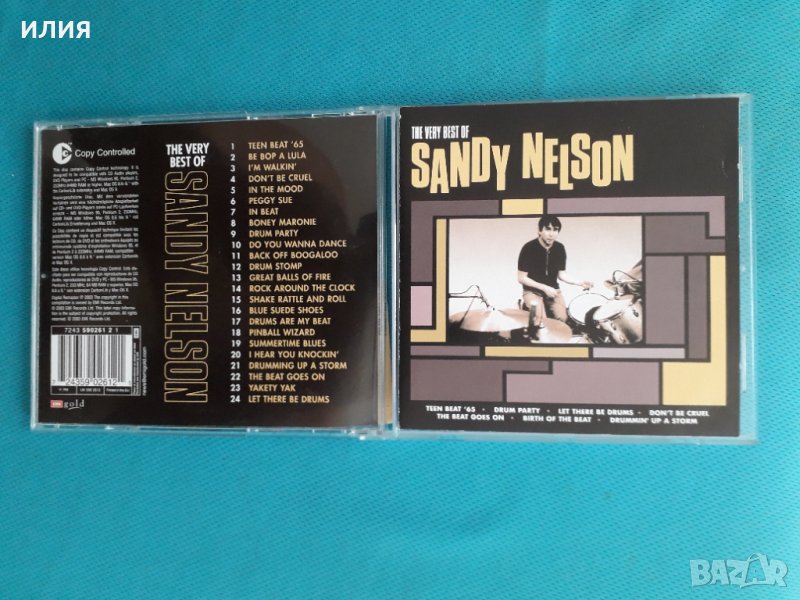 Sandy Nelson(The Renegades)-2003-The Very Best Of Sandy Nelson(Rock,Instrumental), снимка 1