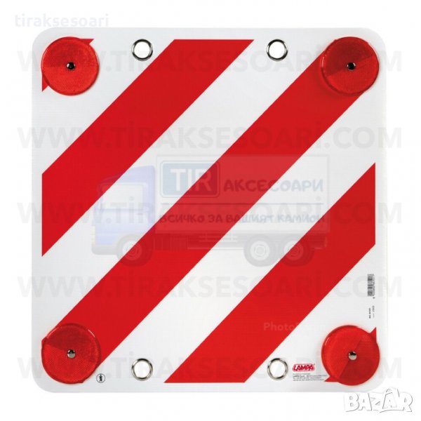 40х40 cm PVC Табела Извънгабаритен Товар Извънгабаритна табела, снимка 1