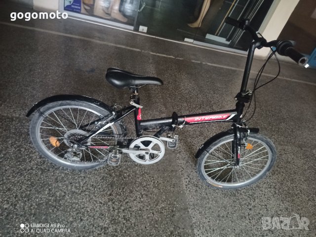 КАТО НОВО двойно сгъваемо алуминиево колело, MADE IN GERMANY,сгъваем велосипед, пони, балканче,, снимка 4 - Велосипеди - 42853976