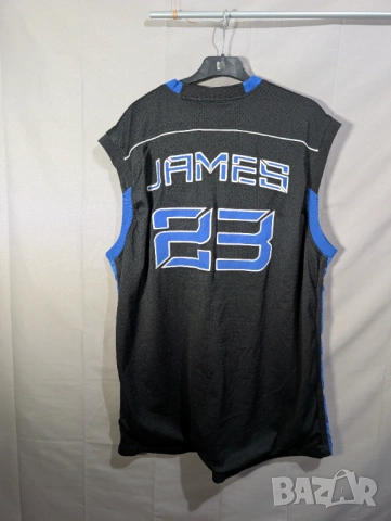  баскетболен потник  на ЛеБрон Джеймс, мъжки размер 2 -3XL, Nike Air King James Y2K, снимка 6 - Спортни дрехи, екипи - 53877843