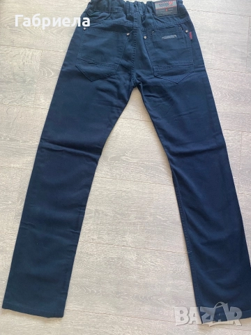 Тъмносин панталон, подходящ за училище, снимка 3 - Детски панталони и дънки - 51706666