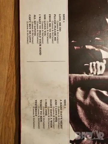 Рядки Грамофонни плочи Пакет от две плочи  Битълс Beatles  1962- 1966 .. издание 80 те години за цен, снимка 3 - Грамофонни плочи - 49146293