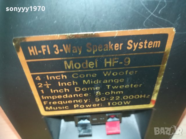 RTO 2X100W METTAL ВНОС ШВЕЦИЯ 0103212012, снимка 13 - Тонколони - 32004431