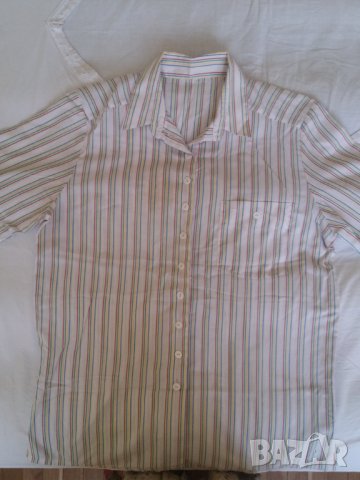 3 бр. ризи с къс ръкав по 5 лв. размер L, снимка 2 - Ризи - 33955815