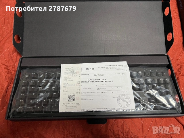 Геймърска RGB клавиатура Evga Z12, снимка 2 - Клавиатури и мишки - 53232941