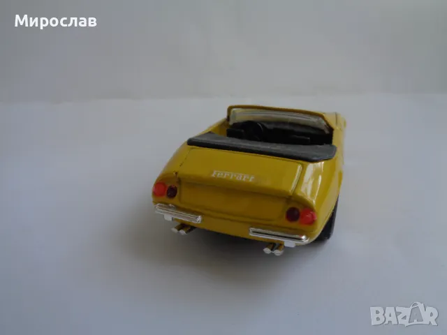 1:43 RIO FERRARI 365 GTB КОЛИЧКА ИГРАЧКА МОДЕЛ , снимка 4 - Колекции - 47288014