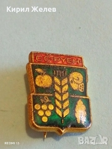 Три значки от соца BM / СС РУЕН редки за КОЛЕКЦИЯ ДЕКОРАЦИЯ 53557, снимка 5 - Колекции - 53258468