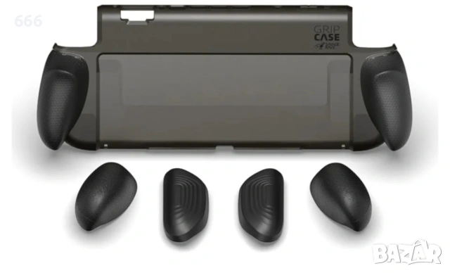 калъф със сменяеми дръжки за Nintendo Switch 2 - черен, снимка 7 - Друга електроника - 54183328