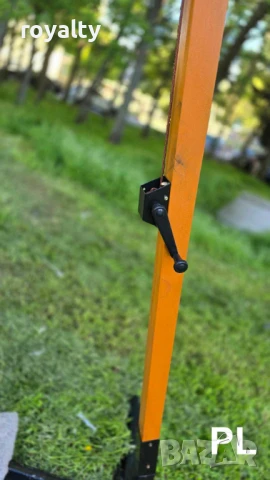 ГРАДИНСКИ ЧАДЪР С МЕТАЛНА СТОЙКА 3Х3м, снимка 4 - Градински мебели, декорация  - 51155106