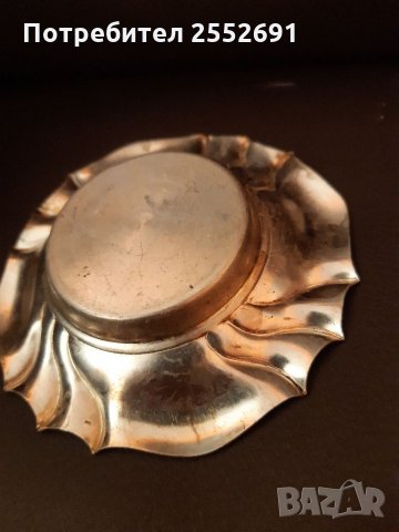 Посребрена чиния , снимка 3 - Колекции - 35351338