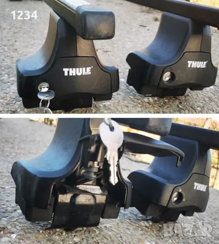 Багажник напречни греди THULE рейки за VOLKSWAGEN PASSAT SEDAN B8 след 2015, снимка 4 - Аксесоари и консумативи - 49416990