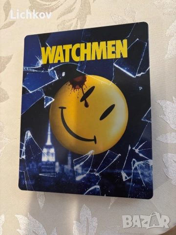 Без БГ суб - Пазителите / Watchmen - Blu ray Steelbook
