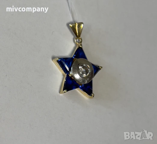 Златна висулка 4.46гр., снимка 4 - Колиета, медальони, синджири - 50686177