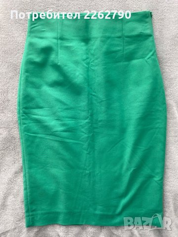 Зелена пола молив Zara Woman S