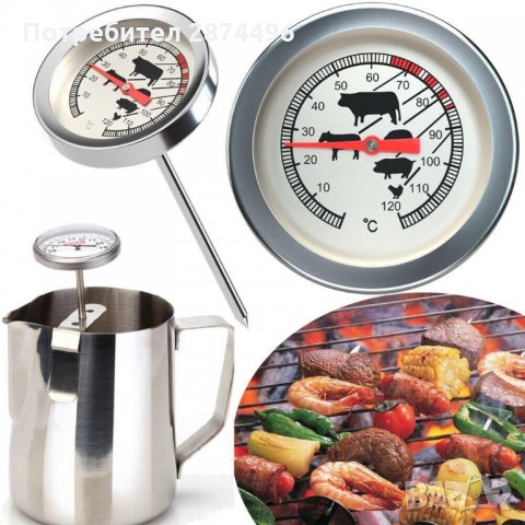 2979 Термометър за печене на месо, снимка 10 - Прибори за хранене, готвене и сервиране - 35356662