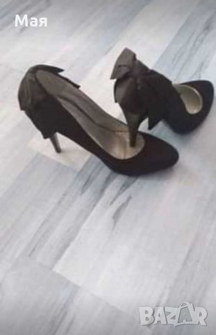 Нови, сатенени, дамски обувки, снимка 2 - Дамски обувки на ток - 31728261