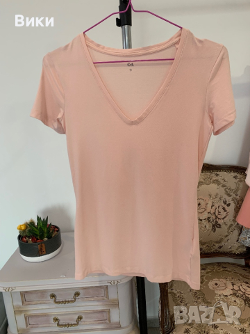 Дамска тениска в размер XS, снимка 4 - Тениски - 44634897