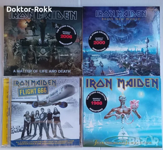 Iron Maiden CD - оригинални запечатани дискове