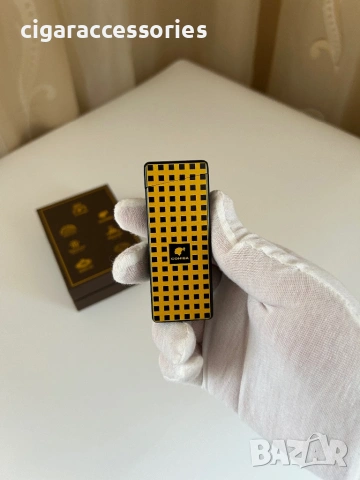 Запалка Cohiba – турбо пламък + вграден пънч, снимка 3 - Запалки - 54097525