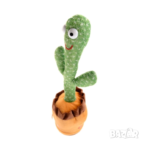Топ цена!!! Музикален и танцуващ плюшен кактус , снимка 2 - Музикални играчки - 52200851